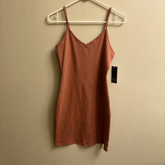 wild fable Dresses & Skirts - Wild Fable Tan/Beige/Carmel Mini Dress Size Medium